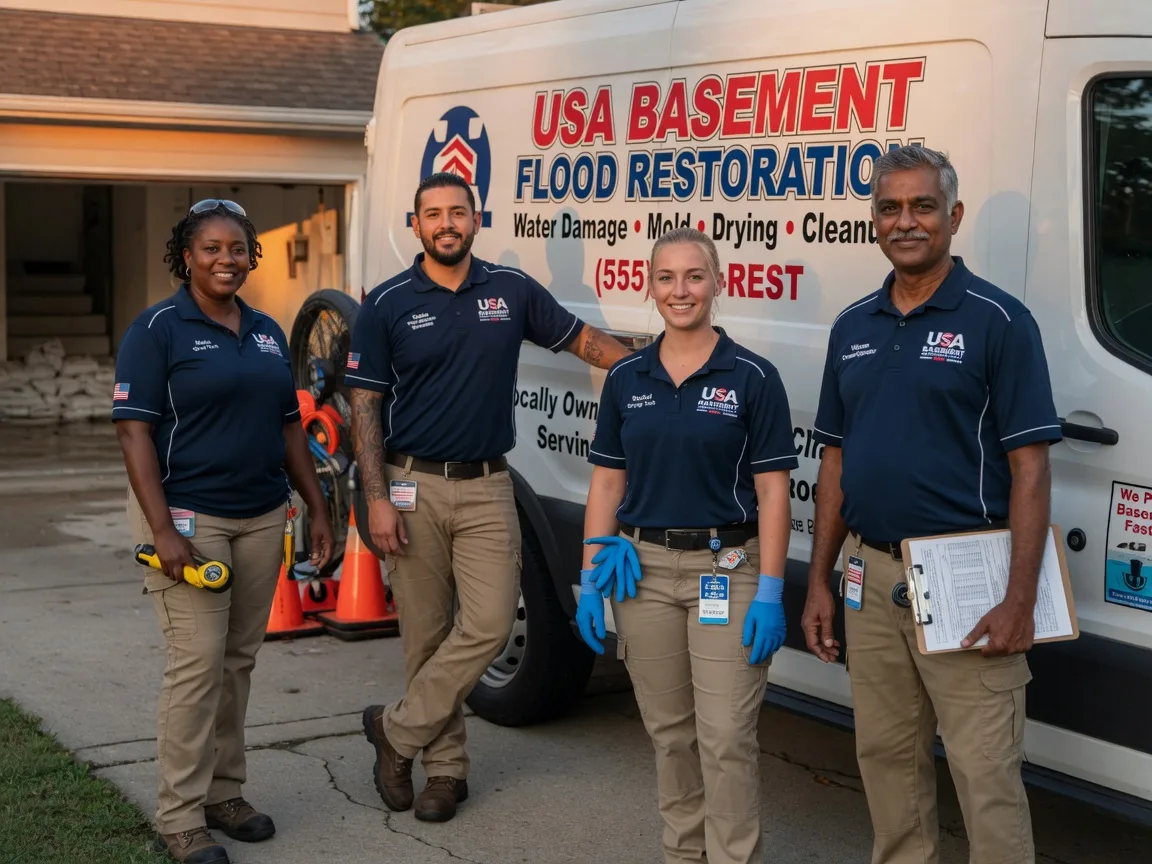 Basement Flood Cleanup company in Waterford, MS